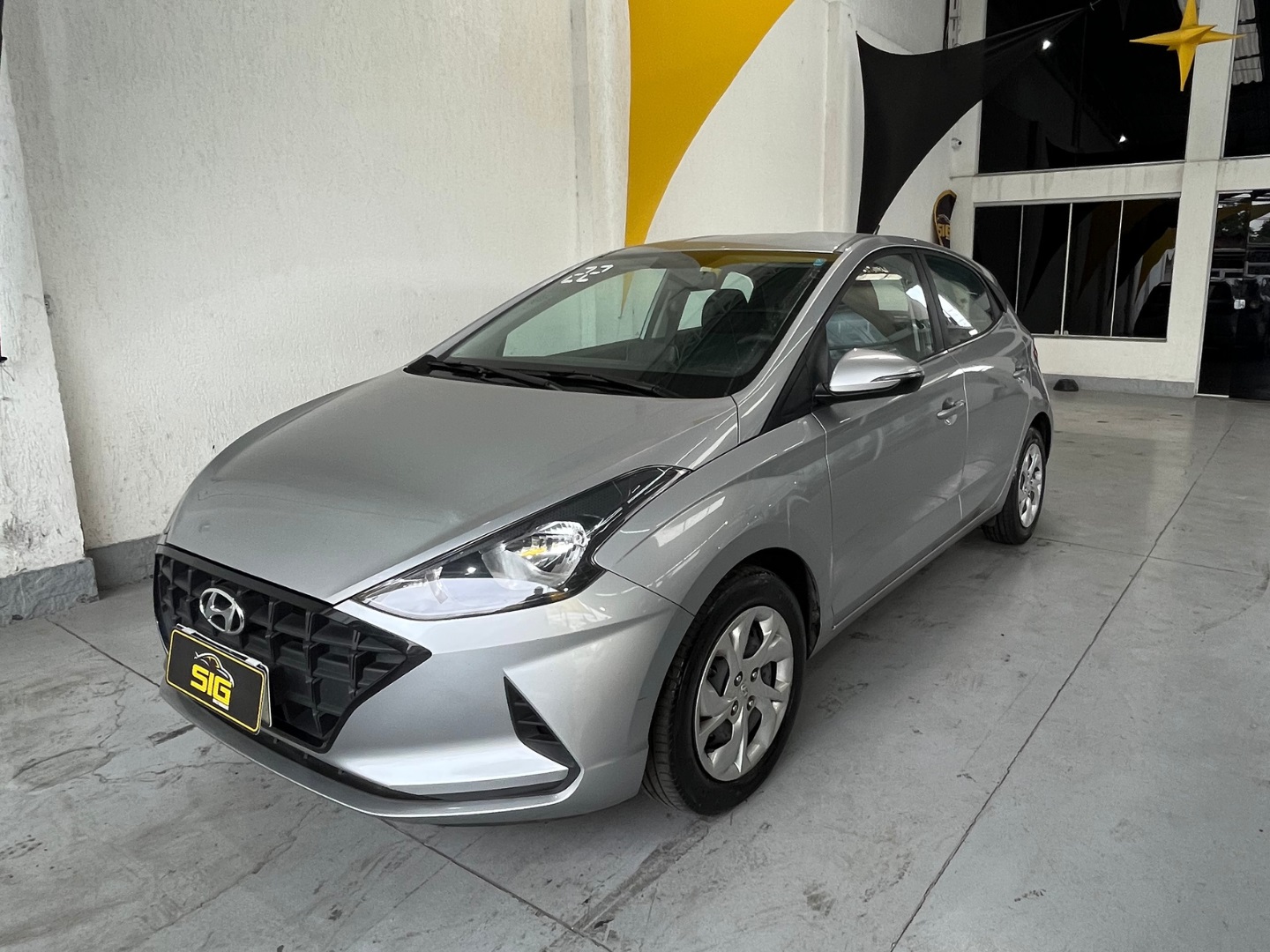 HYUNDAI HB20 1.0 12V FLEX VISION MANUAL 2022 Cinza - Miniatura 3 - SIG Multimarcas