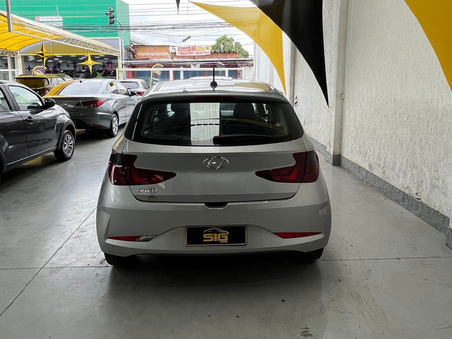 HYUNDAI HB20 1.0 12V FLEX VISION MANUAL 2022 Cinza - Miniatura 5 - SIG Multimarcas