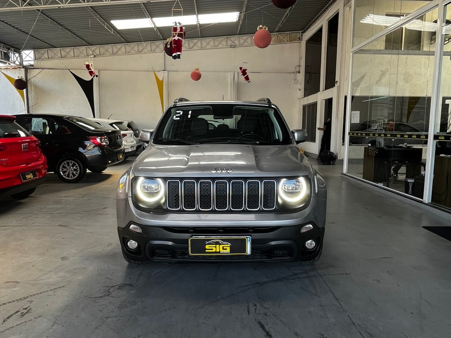JEEP RENEGADE 1.8 16V FLEX LONGITUDE 4P AUTOMÁTICO 2021 - Miniatura 2