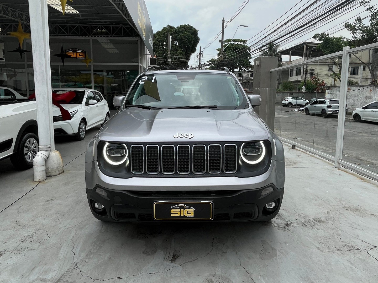 JEEP RENEGADE 1.8 16V FLEX LONGITUDE 4P AUTOMÁTICO 2021 - Miniatura 2