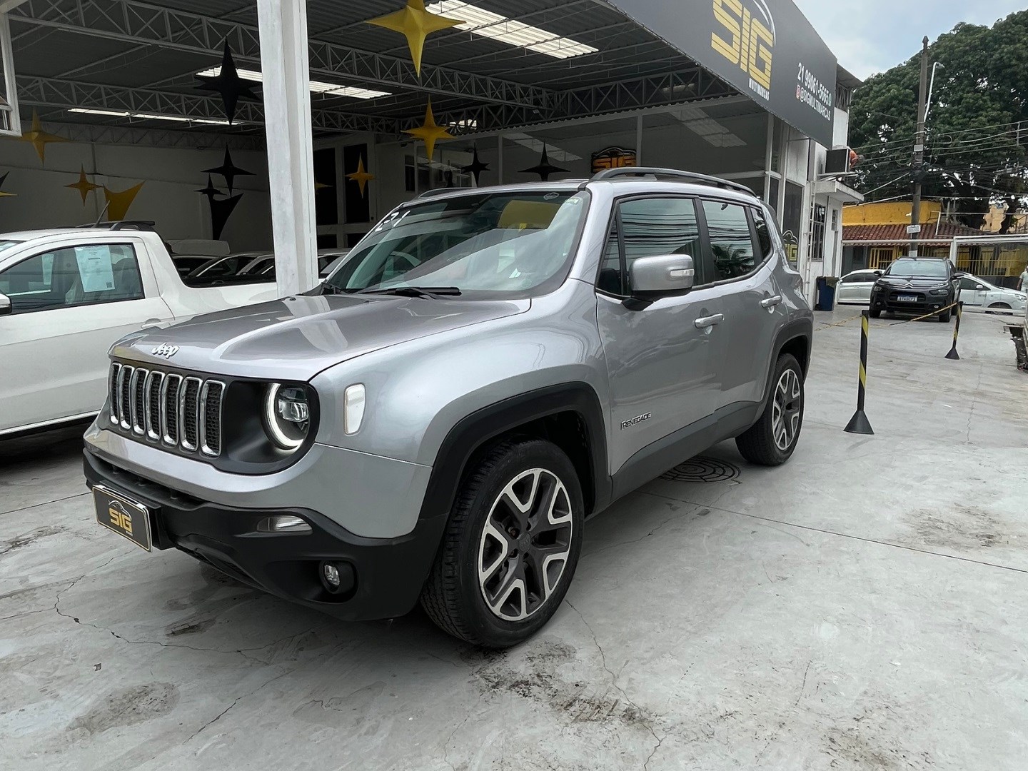 JEEP RENEGADE 1.8 16V FLEX LONGITUDE 4P AUTOMÁTICO 2021 - Miniatura 3
