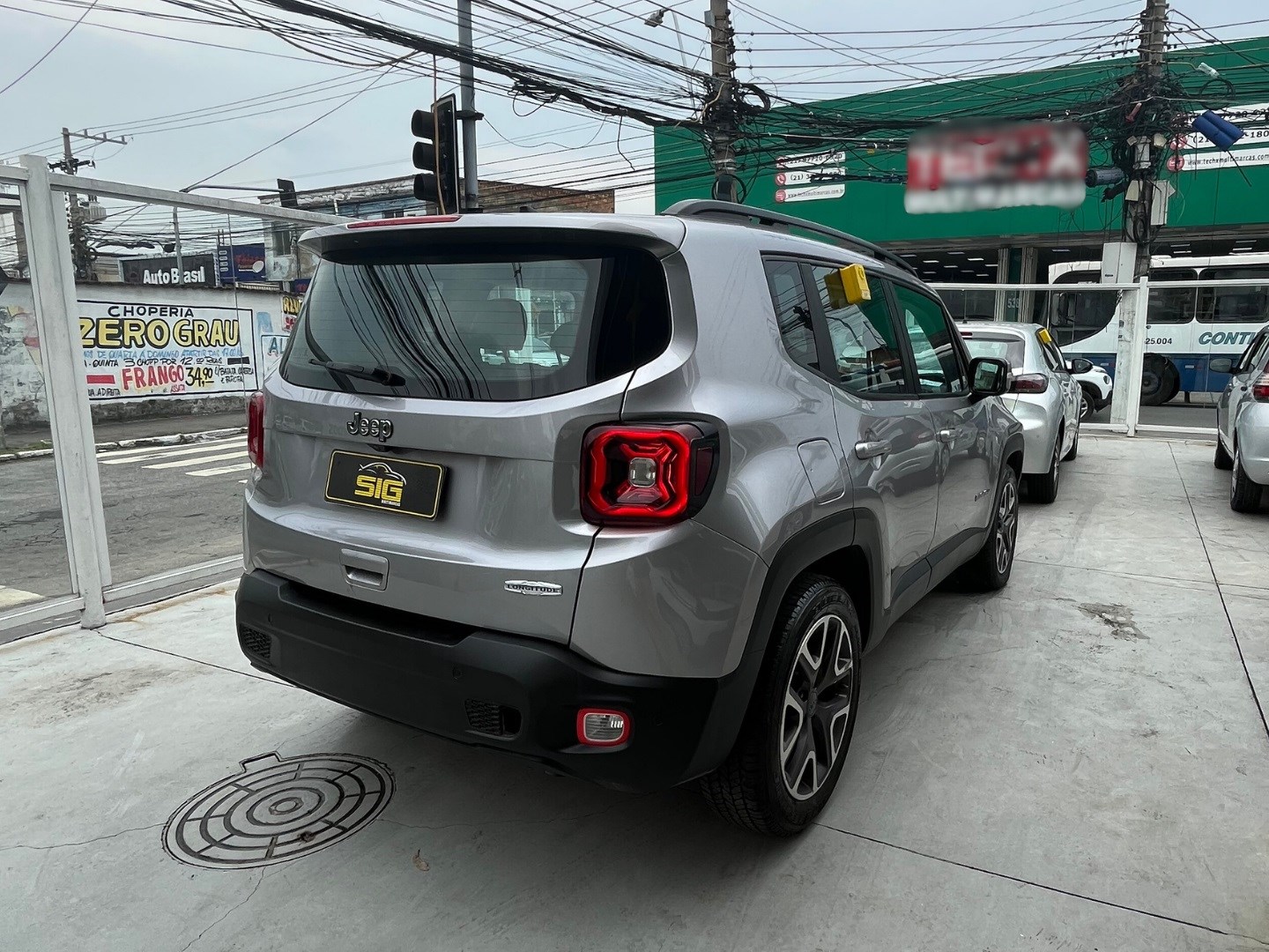 JEEP RENEGADE 1.8 16V FLEX LONGITUDE 4P AUTOMÁTICO 2021 - Miniatura 8