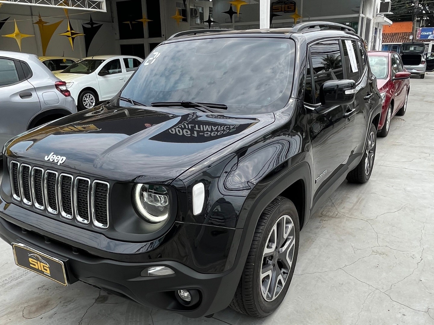 JEEP RENEGADE 1.8 16V FLEX LONGITUDE 4P AUTOMÁTICO 2021 - Miniatura 4