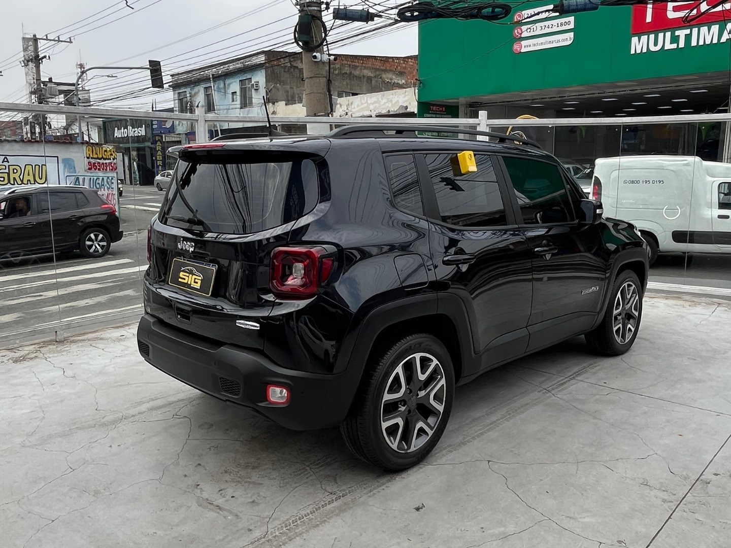 JEEP RENEGADE 1.8 16V FLEX LONGITUDE 4P AUTOMÁTICO 2021 - Miniatura 8
