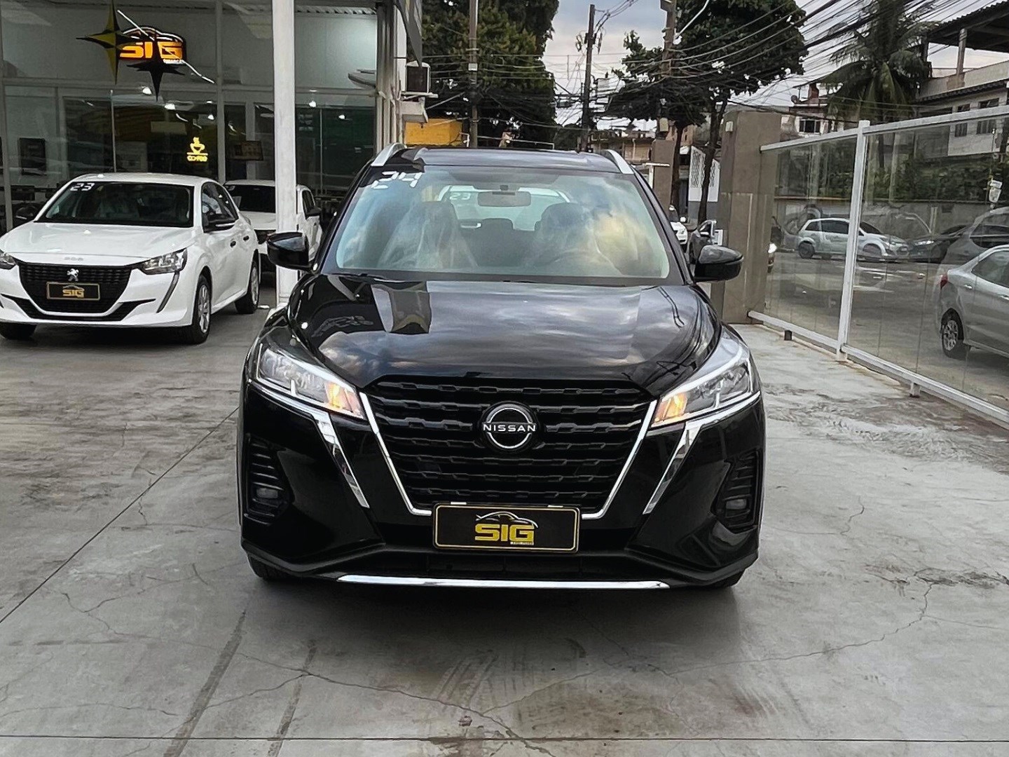 NISSAN KICKS 1.6 16V FLEXSTART SENSE XTRONIC 2024 Preto - Miniatura 3 - SIG Multimarcas