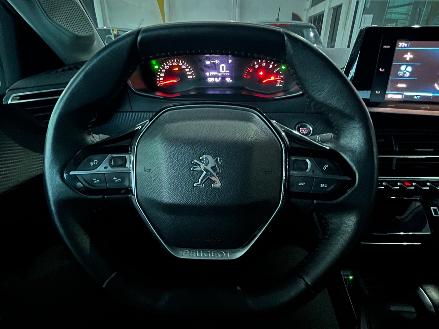 PEUGEOT 208 1.6 16V FLEX ALLURE AT6 2022 Azul - Miniatura 7 - SIG Multimarcas