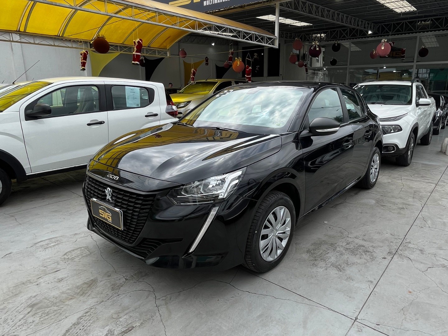 PEUGEOT 208 1.0 FIREFLY FLEX LIKE MANUAL 2023 Preto - Miniatura 4 - SIG Multimarcas