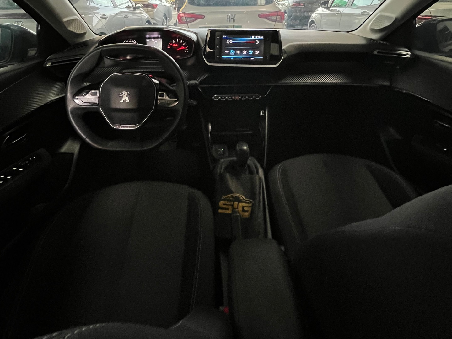 PEUGEOT 208 1.6 16V FLEX ACTIVE AT6 2022 Preto - Miniatura 7 - SIG Multimarcas