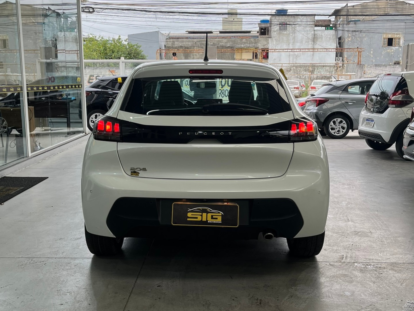 PEUGEOT 208 1.6 16V FLEX ALLURE AT6 2023 Branco - Miniatura 5 - SIG Multimarcas