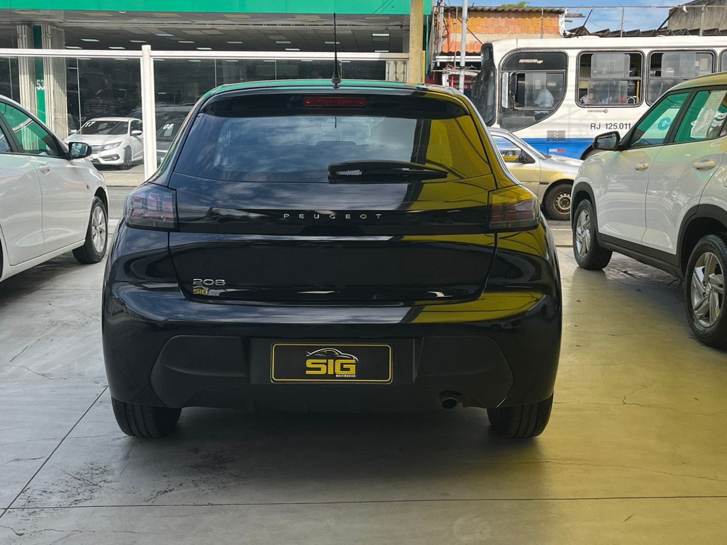 PEUGEOT 208 1.6 16V FLEX ACTIVE AT6 2024 Preto - Miniatura 5 - SIG Multimarcas