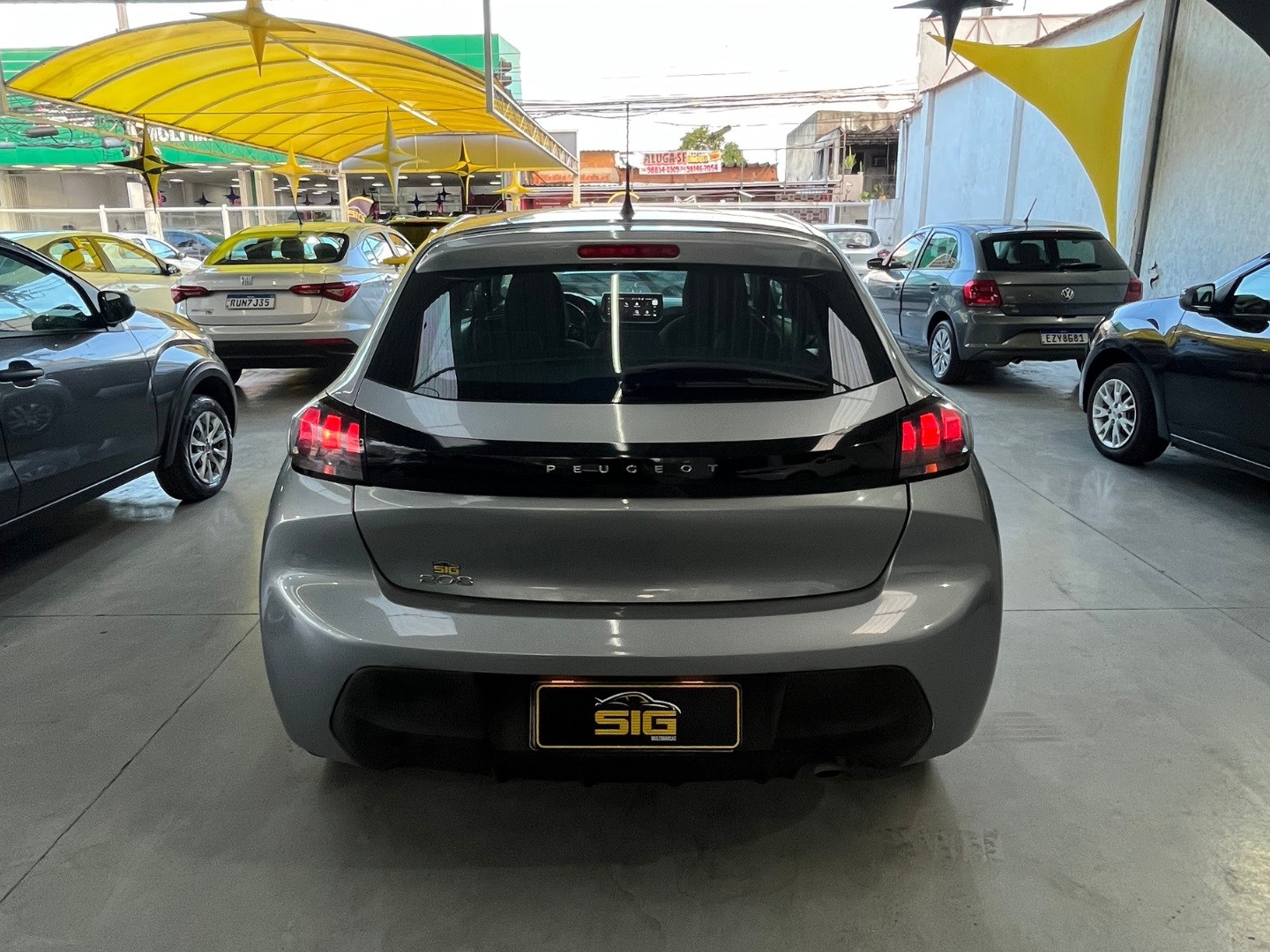 PEUGEOT 208 1.6 16V FLEX ACTIVE AT6 2023 Cinza - Miniatura 5 - SIG Multimarcas