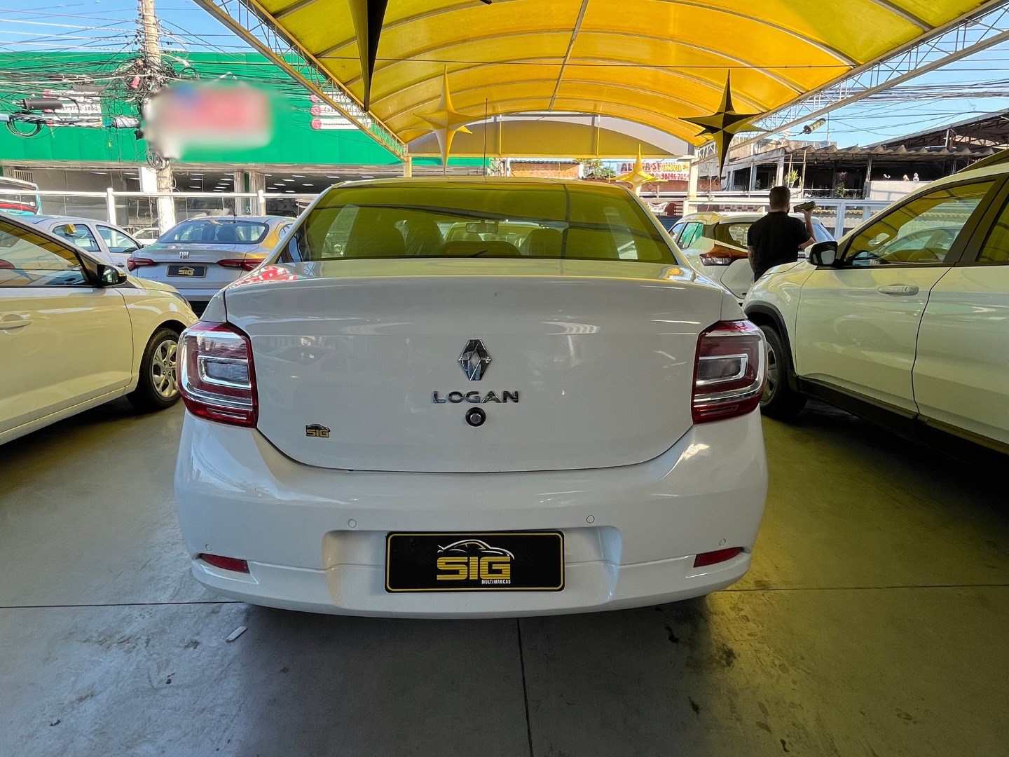 RENAULT LOGAN 1.0 12V SCE FLEX ZEN MANUAL 2023 Branco - Miniatura 5 - SIG Multimarcas