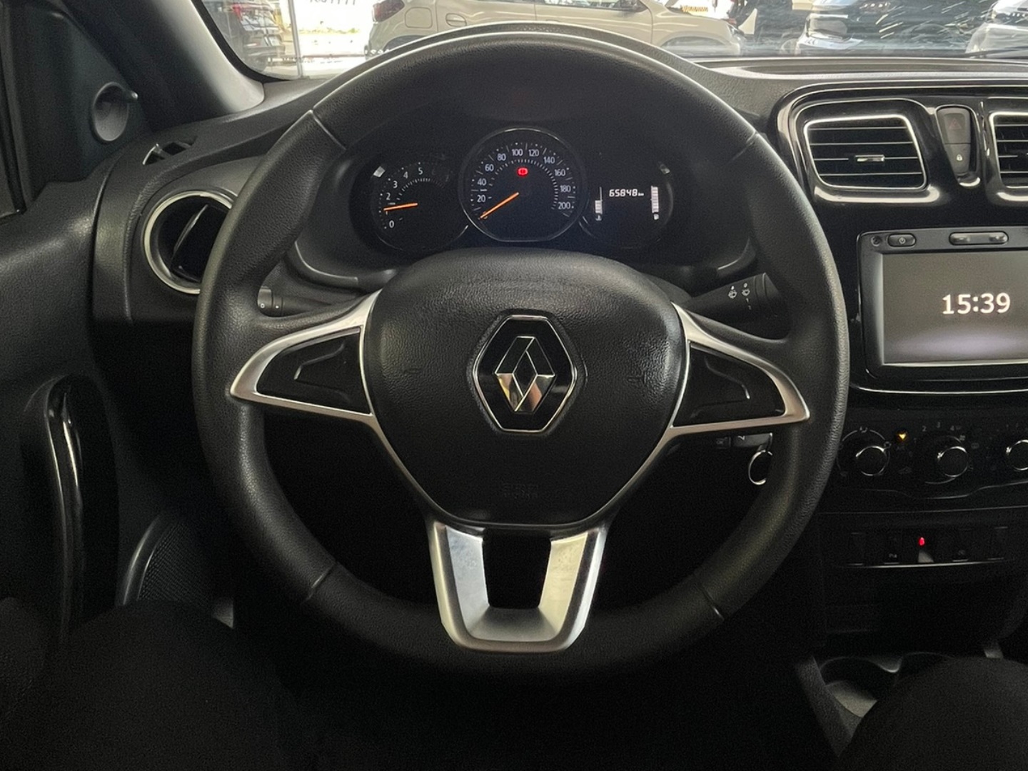 RENAULT LOGAN 1.0 12V SCE FLEX ZEN MANUAL 2023 Branco - Miniatura 8 - SIG Multimarcas