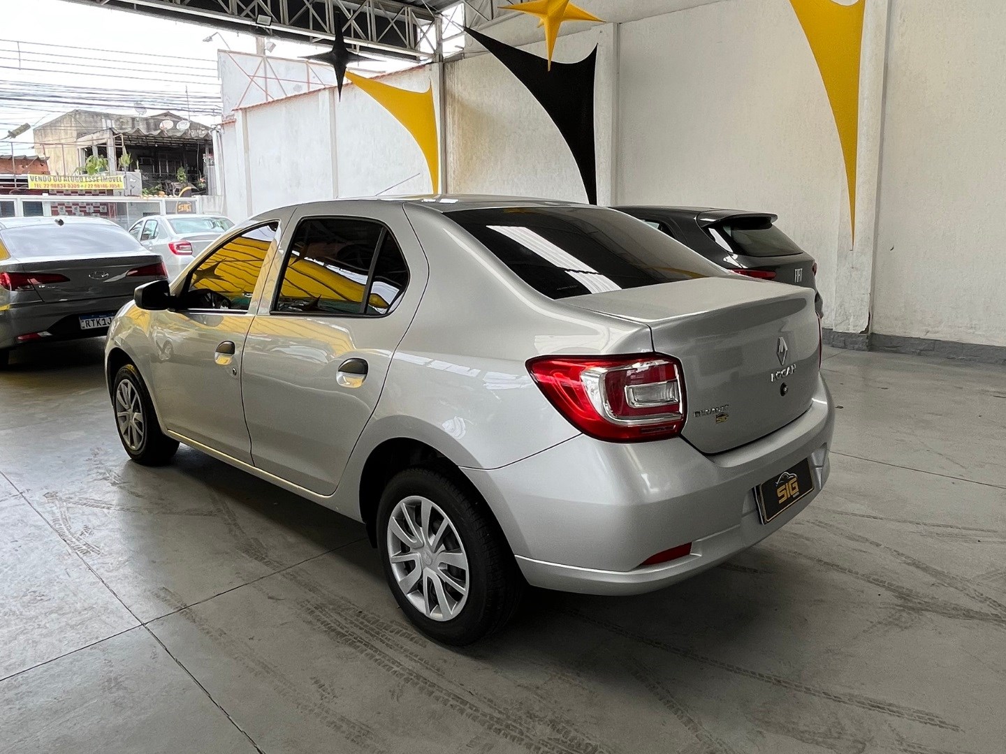 RENAULT LOGAN 1.0 12V SCE FLEX LIFE MANUAL 2021 Prata - Miniatura 5 - SIG Multimarcas