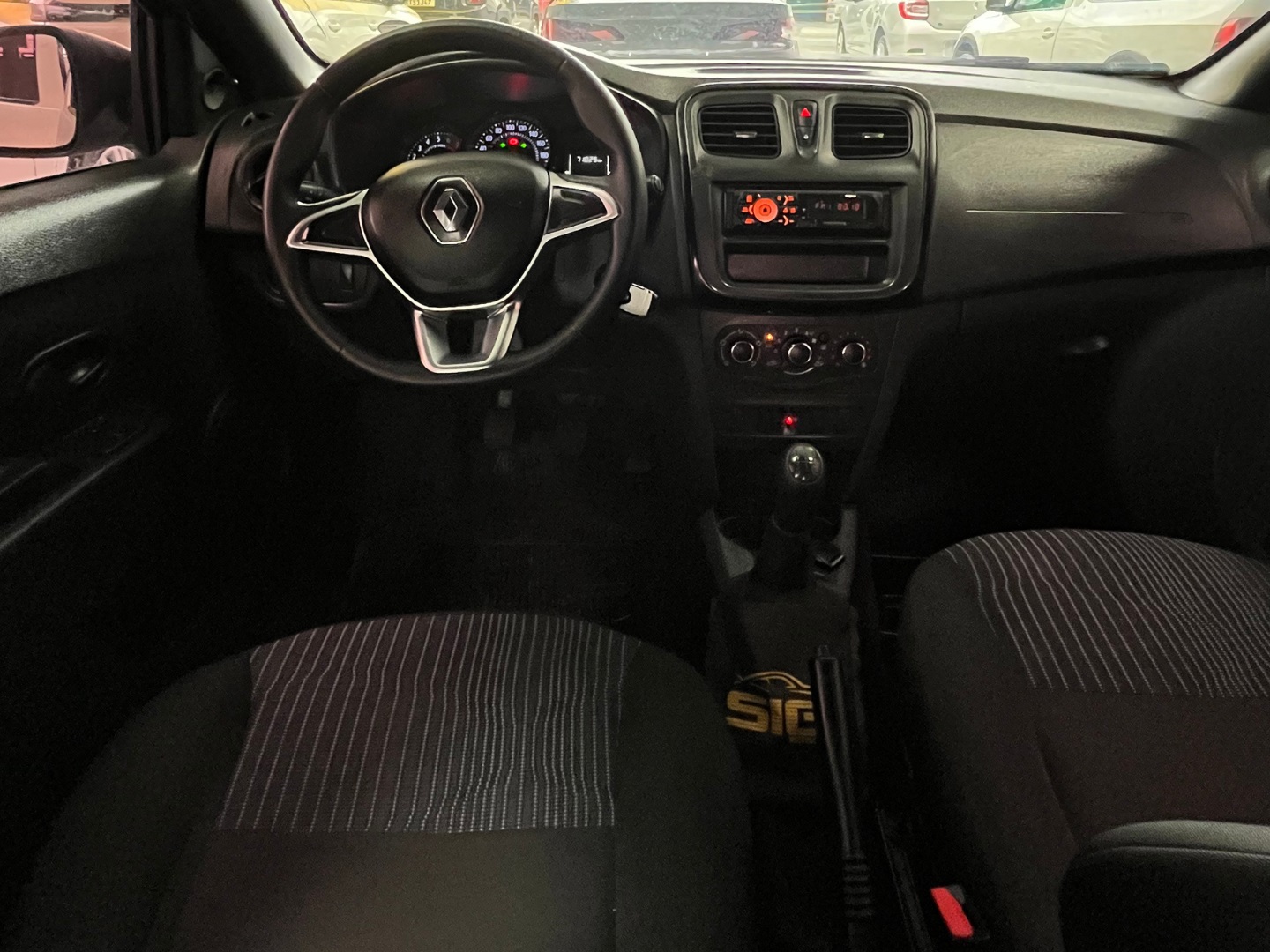 RENAULT LOGAN 1.0 12V SCE FLEX LIFE MANUAL 2021 Prata - Miniatura 7 - SIG Multimarcas