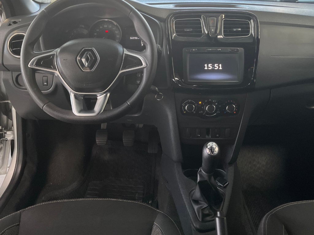 RENAULT SANDERO 1.0 12V SCE FLEX S EDITION MANUAL 2023 Prata - Miniatura 7 - SIG Multimarcas