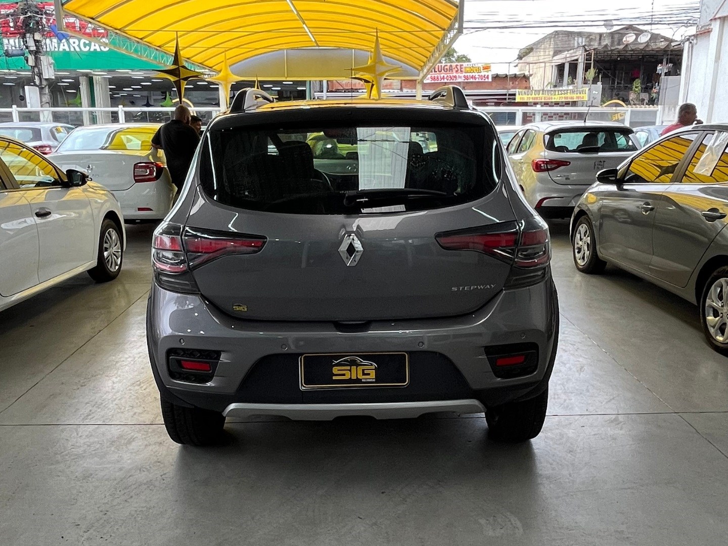 RENAULT SANDERO 1.6 16V SCE FLEX STEPWAY ZEN MANUAL 2023 Cinza - Miniatura 5 - SIG Multimarcas