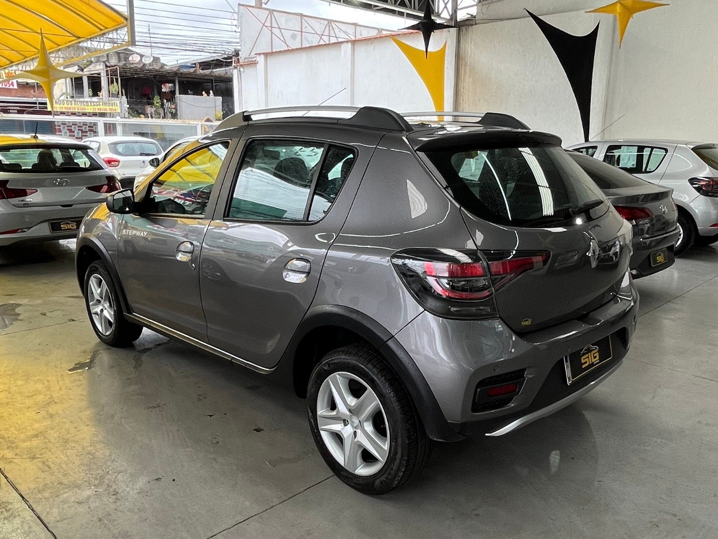 RENAULT SANDERO 1.6 16V SCE FLEX STEPWAY ZEN MANUAL 2023 Cinza - Miniatura 8 - SIG Multimarcas