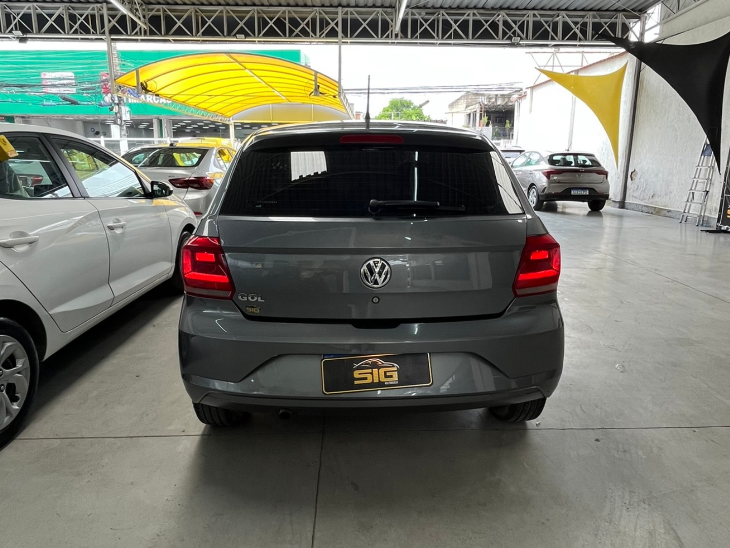VOLKSWAGEN GOL 1.0 12V MPI TOTALFLEX 4P MANUAL 2021 Cinza - Miniatura 5 - SIG Multimarcas