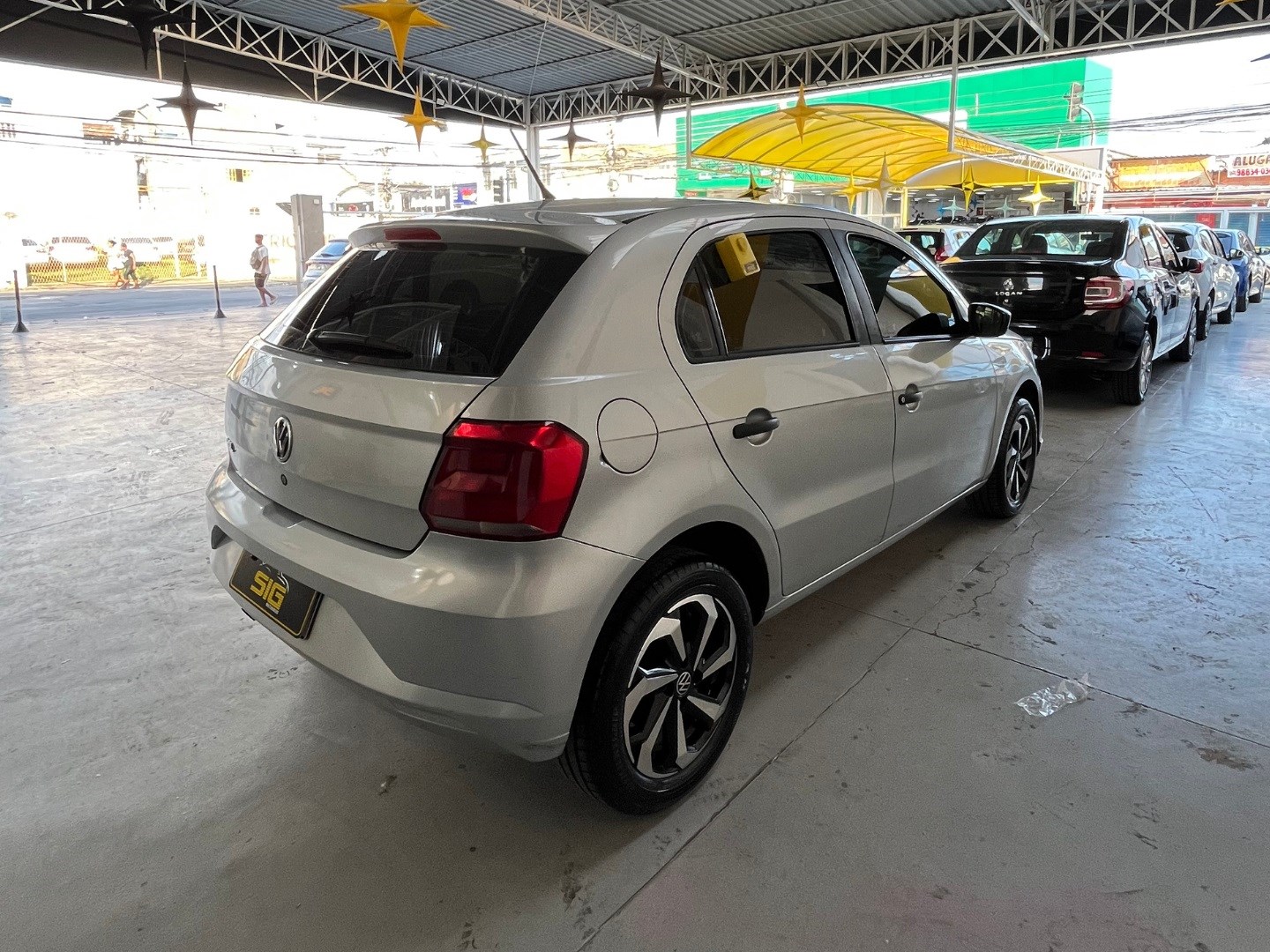VOLKSWAGEN GOL 1.0 12V MPI TOTALFLEX 4P MANUAL 2021 Prata - Miniatura 7 - SIG Multimarcas