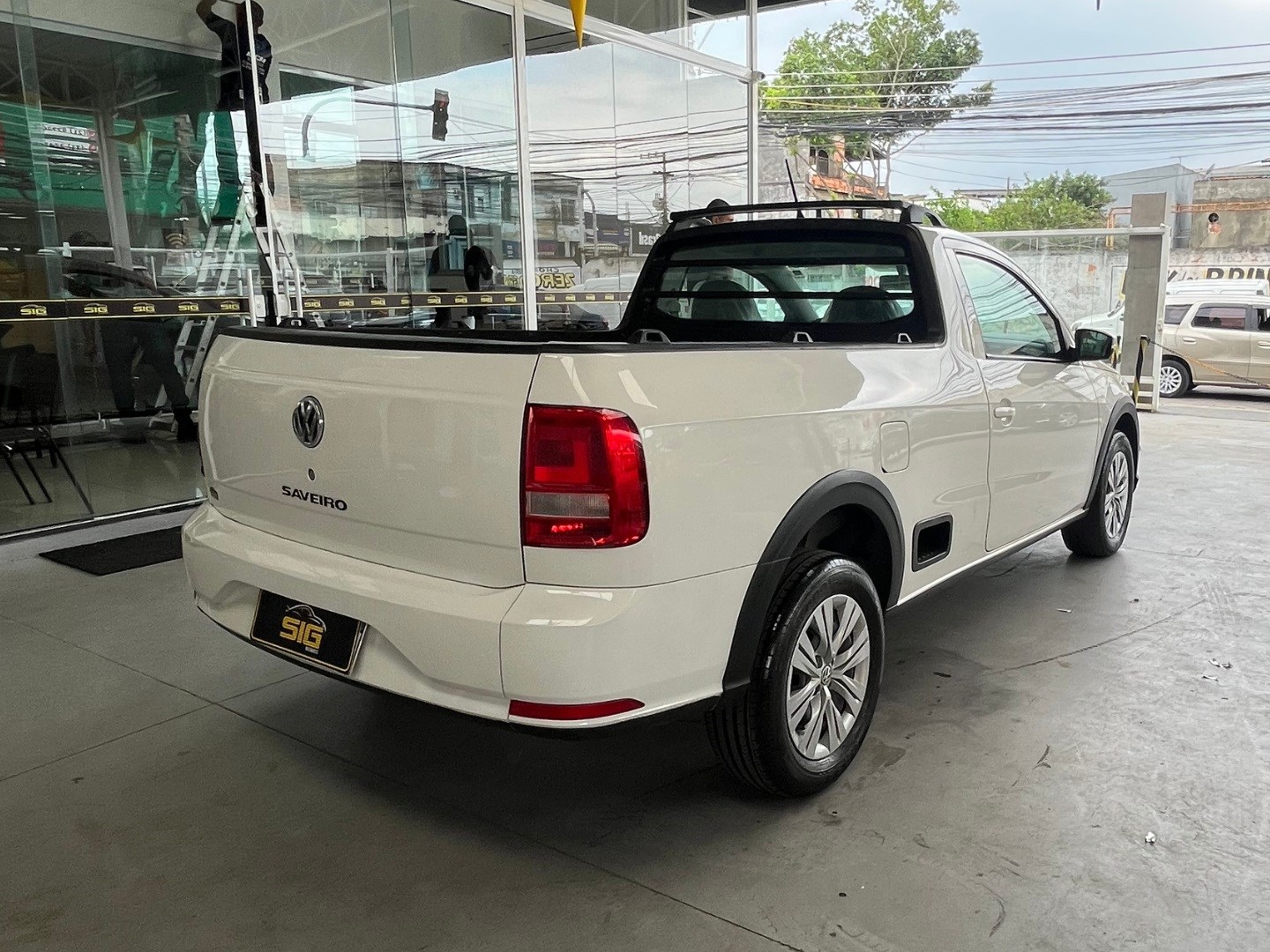 VOLKSWAGEN SAVEIRO 1.6 MSI TRENDLINE CS 8V FLEX 2P MANUAL 2022 Branco - Miniatura 7 - SIG Multimarcas