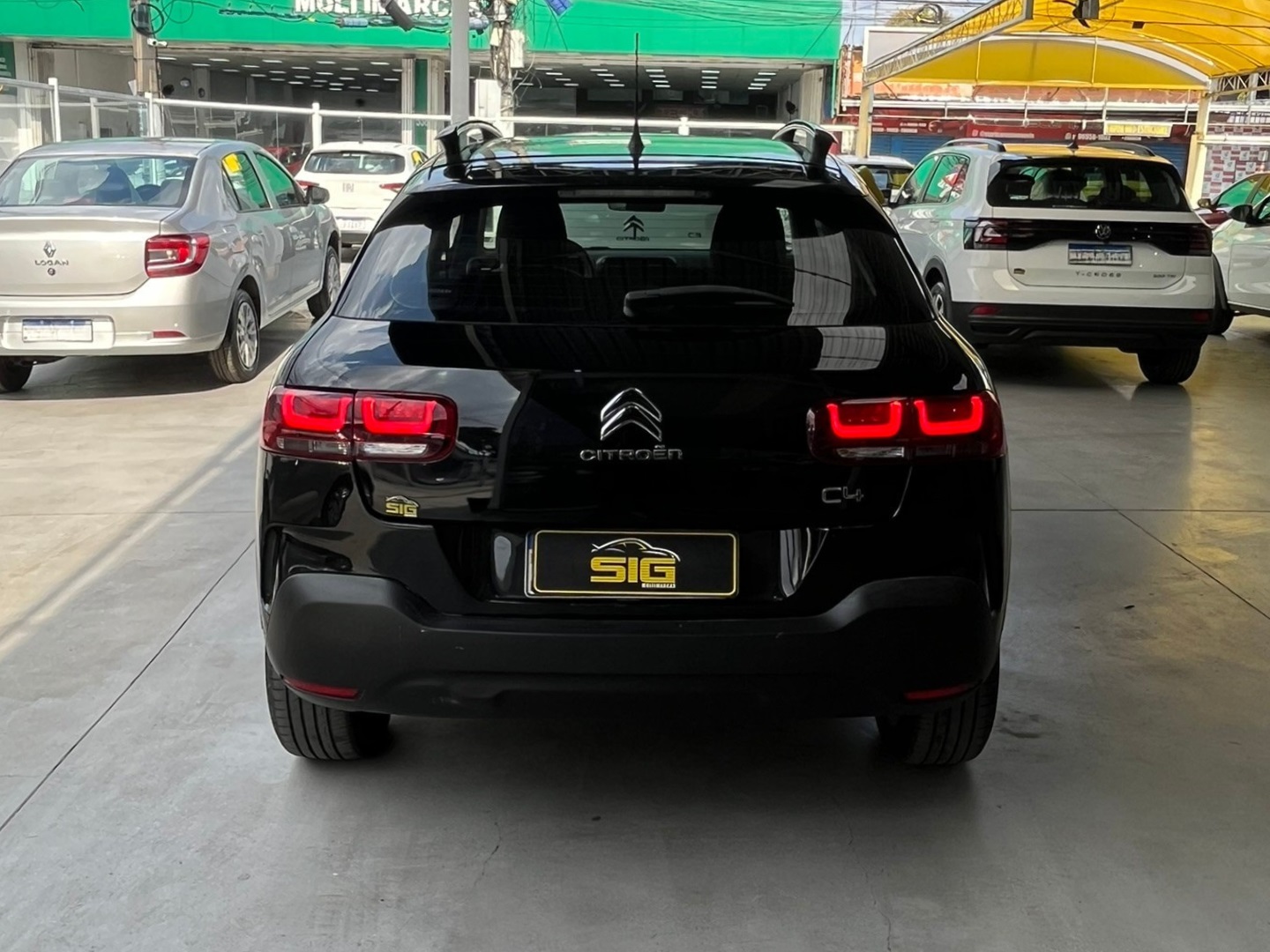 CITROEN C4 CACTUS 1.6 VTI 120 FLEX FEEL PACK EAT6 2024 Preto - Miniatura 5 - SIG Multimarcas
