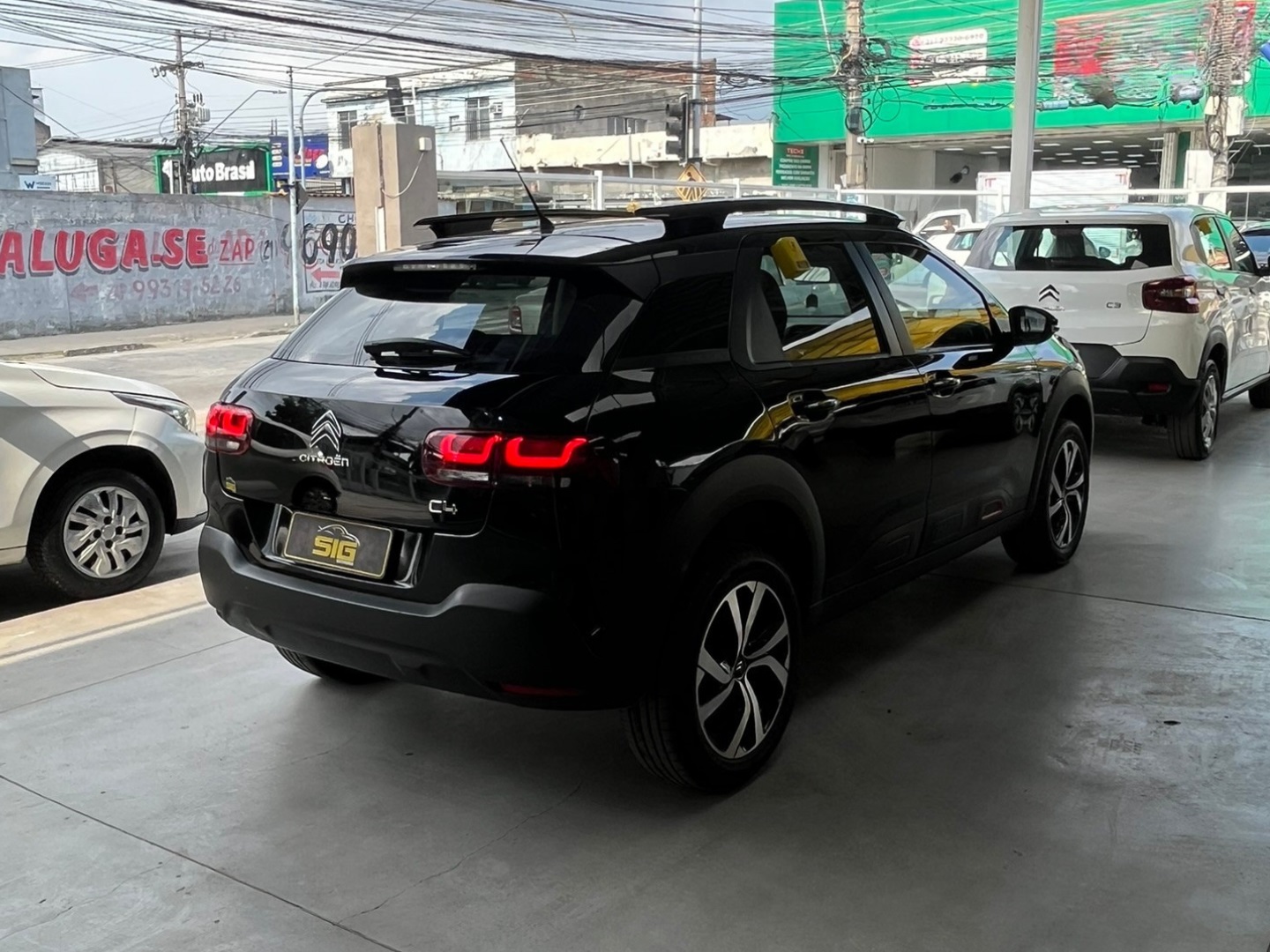 CITROEN C4 CACTUS 1.6 VTI 120 FLEX FEEL PACK EAT6 2024 Preto - Miniatura 8 - SIG Multimarcas