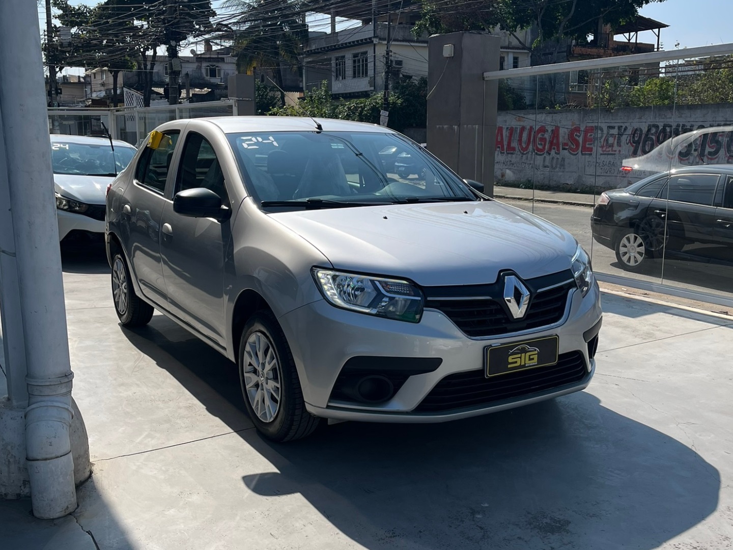 RENAULT LOGAN 1.0 12V SCE FLEX ZEN MANUAL 2024 Prata - Miniatura 3 - SIG Multimarcas