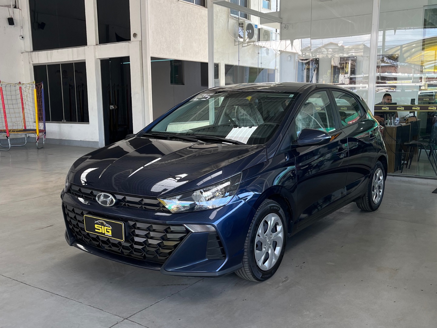 HYUNDAI HB20 1.0 12V FLEX COMFORT PLUS MANUAL 2025 Azul - Miniatura 3 - SIG Multimarcas