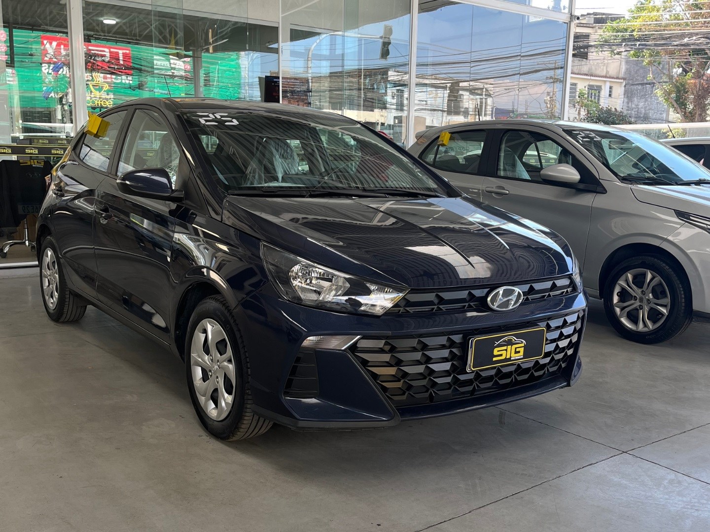 HYUNDAI HB20 1.0 12V FLEX COMFORT PLUS MANUAL 2025 Azul - Miniatura 4 - SIG Multimarcas