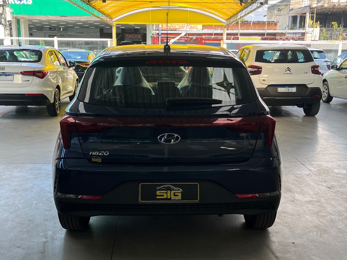 HYUNDAI HB20 1.0 12V FLEX COMFORT PLUS MANUAL 2025 Azul - Miniatura 5 - SIG Multimarcas