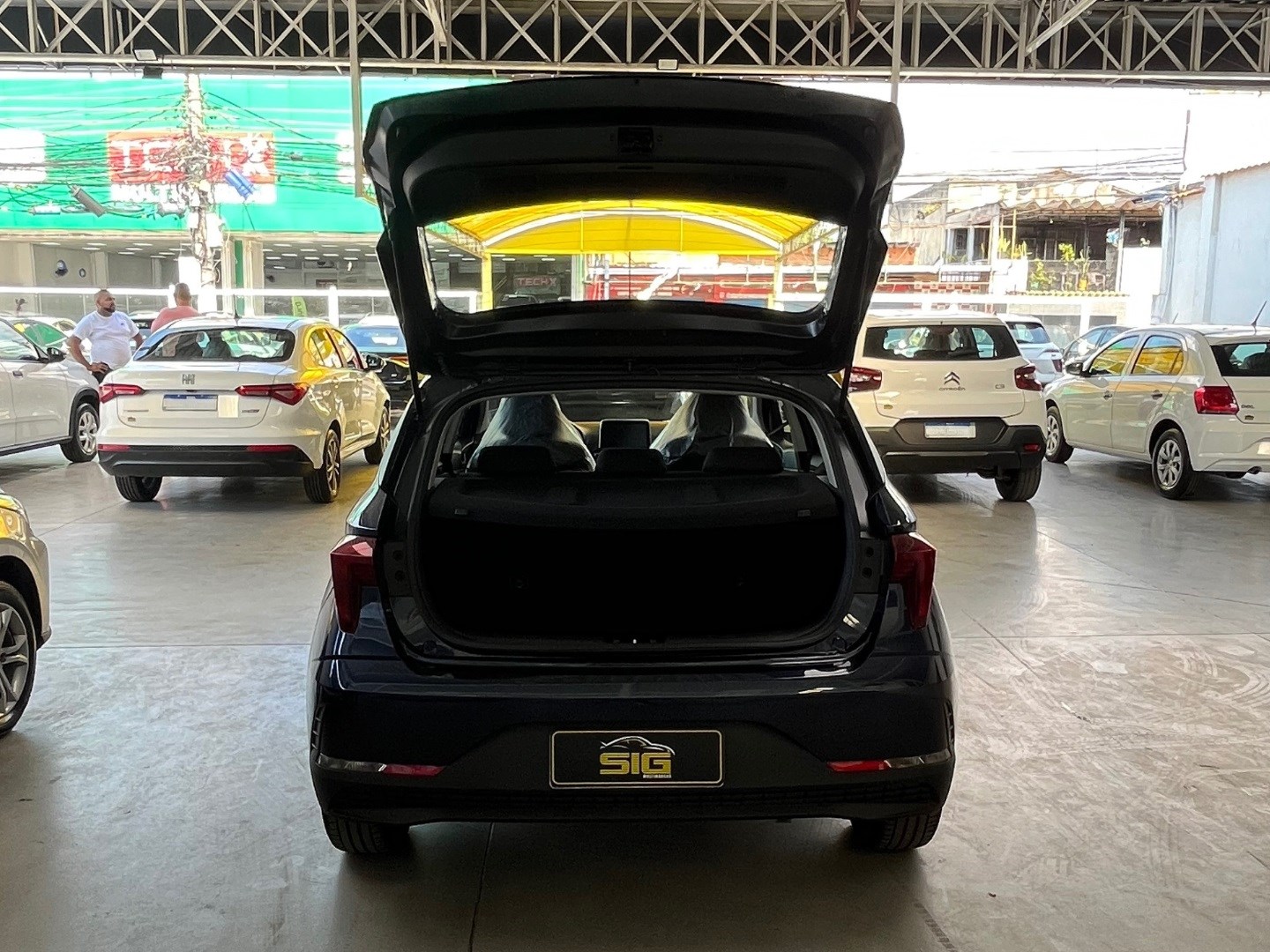 HYUNDAI HB20 1.0 12V FLEX COMFORT PLUS MANUAL 2025 Azul - Miniatura 6 - SIG Multimarcas