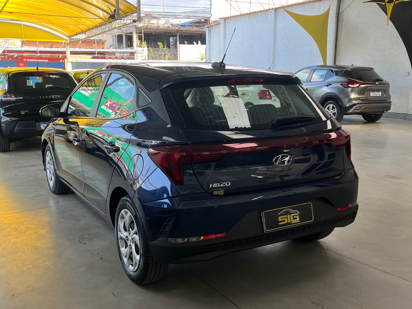 HYUNDAI HB20 1.0 12V FLEX COMFORT PLUS MANUAL 2025 Azul - Miniatura 7 - SIG Multimarcas