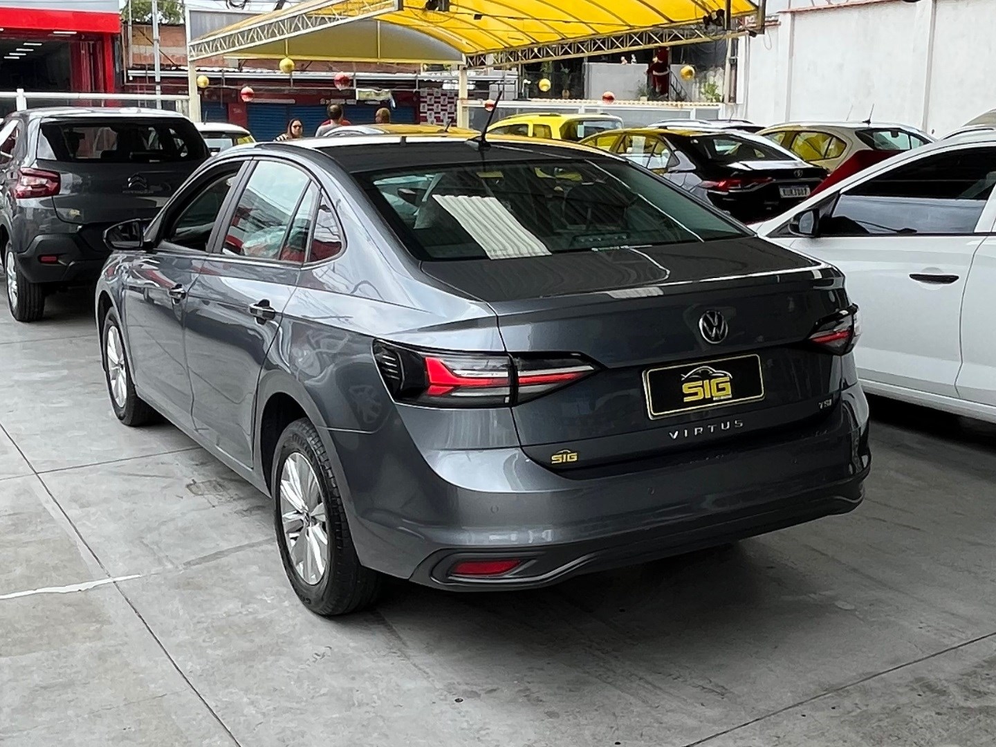 VOLKSWAGEN VIRTUS 1.0 TSI FLEX 12V AUT 2024 - Miniatura 8