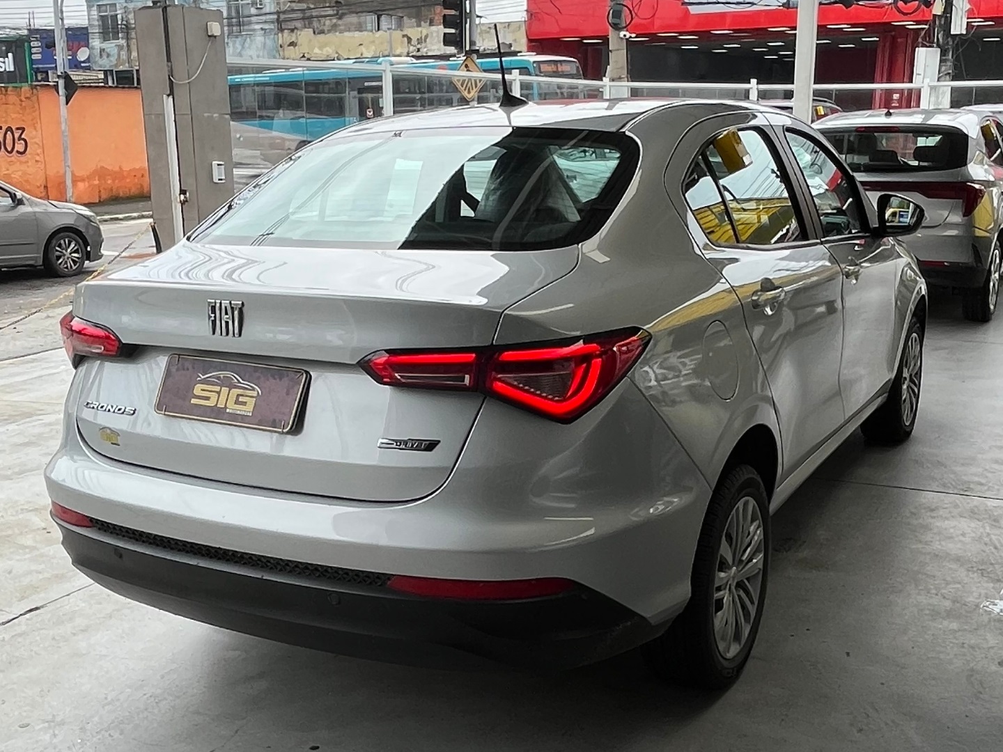 FIAT CRONOS 1.3 FIREFLY FLEX DRIVE MANUAL 2025 Prata - Miniatura 7 - SIG Multimarcas
