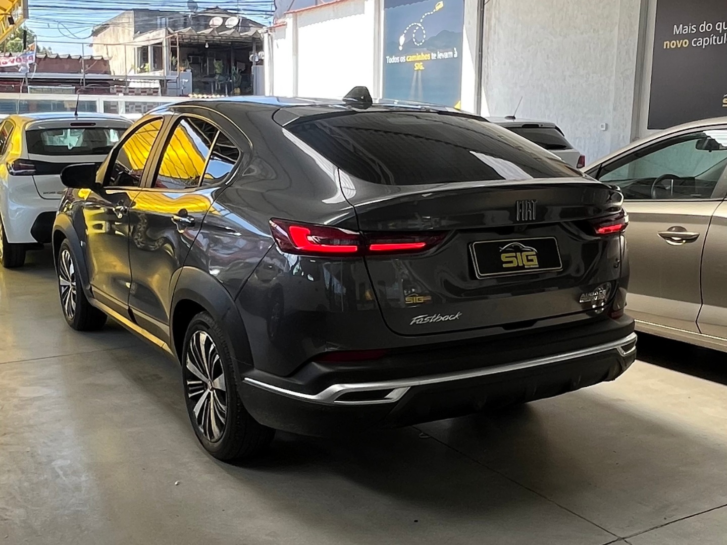 FIAT FASTBACK 1.0 TURBO 200 FLEX AUDACE CVT 2025 Cinza - Miniatura 6 - SIG Multimarcas