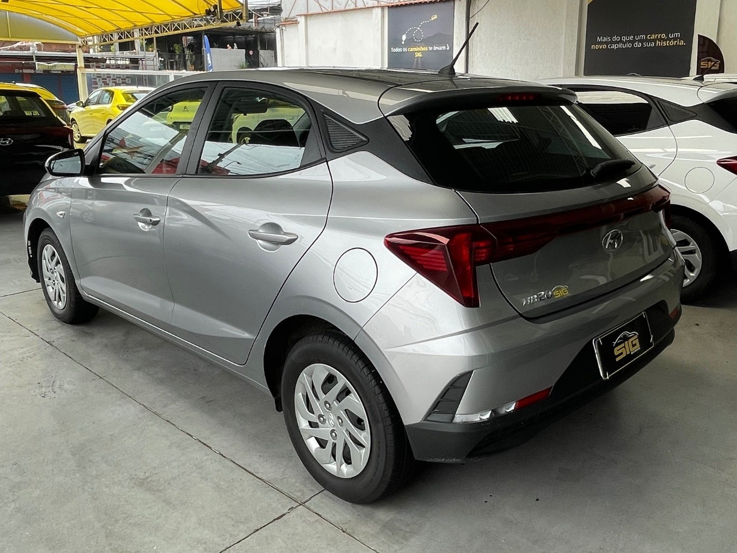 HYUNDAI HB20 1.0 12V FLEX SENSE PLUS MANUAL 2024 Prata - Miniatura 7 - SIG Multimarcas