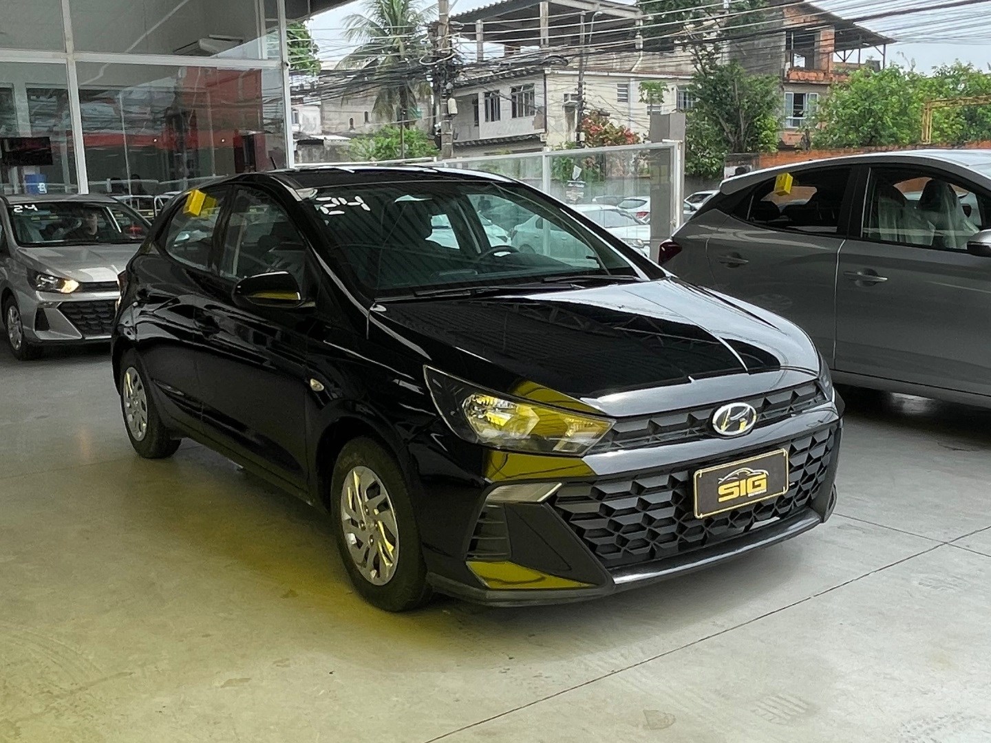 HYUNDAI HB20 1.0 12V FLEX SENSE PLUS MANUAL 2024 Preto - Miniatura 4 - SIG Multimarcas