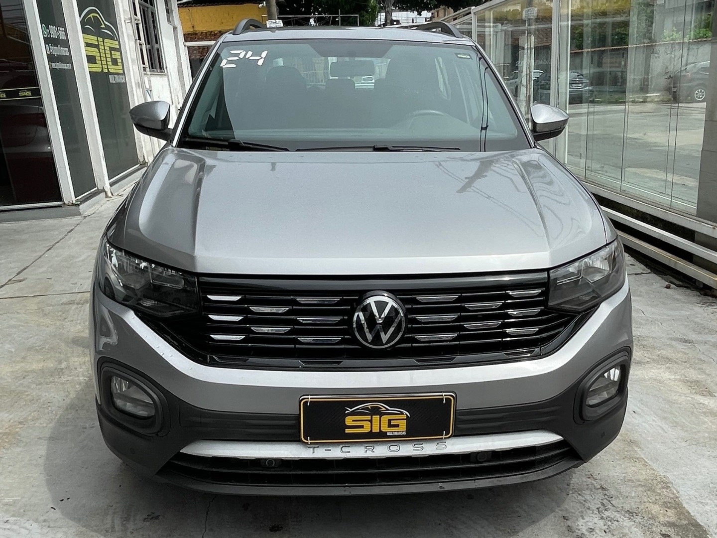 VOLKSWAGEN T-CROSS 1.0 200 TSI TOTAL FLEX AUTOMÁTICO 2024 Prata - Miniatura 2 - SIG Multimarcas