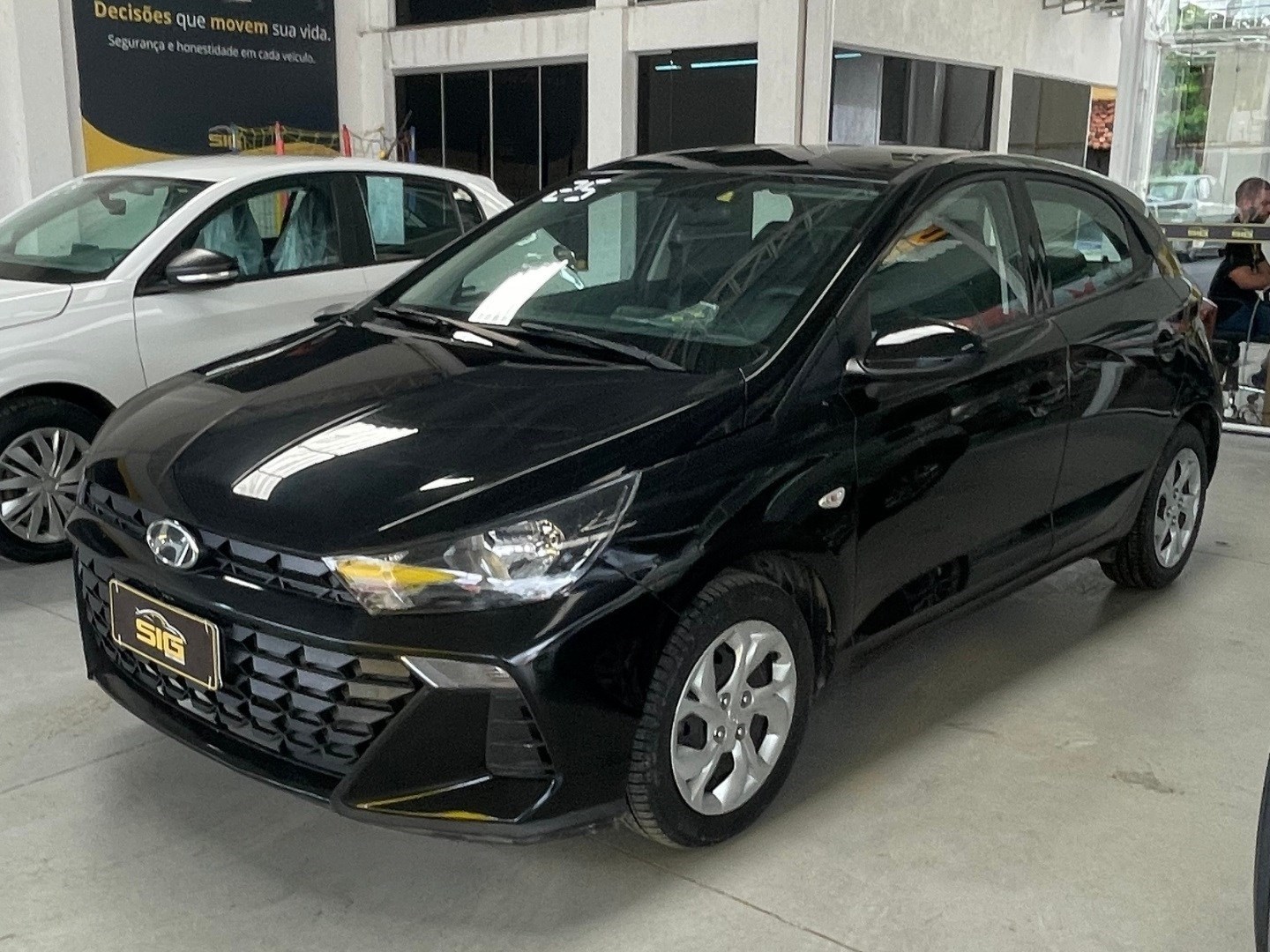 HYUNDAI HB20 1.0 12V FLEX SENSE PLUS MANUAL 2025 Preto - Miniatura 2 - SIG Multimarcas