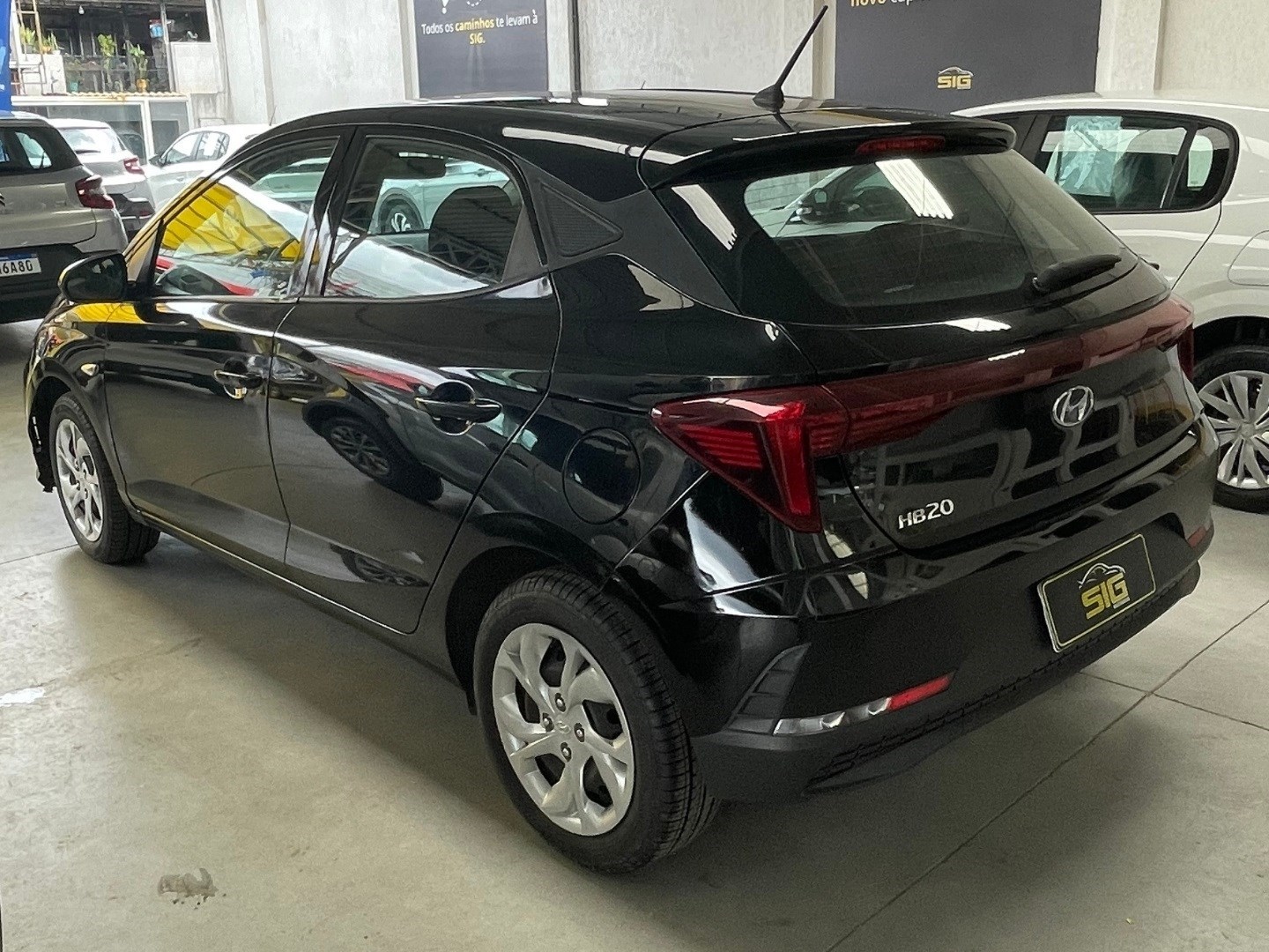 HYUNDAI HB20 1.0 12V FLEX SENSE PLUS MANUAL 2025 Preto - Miniatura 3 - SIG Multimarcas