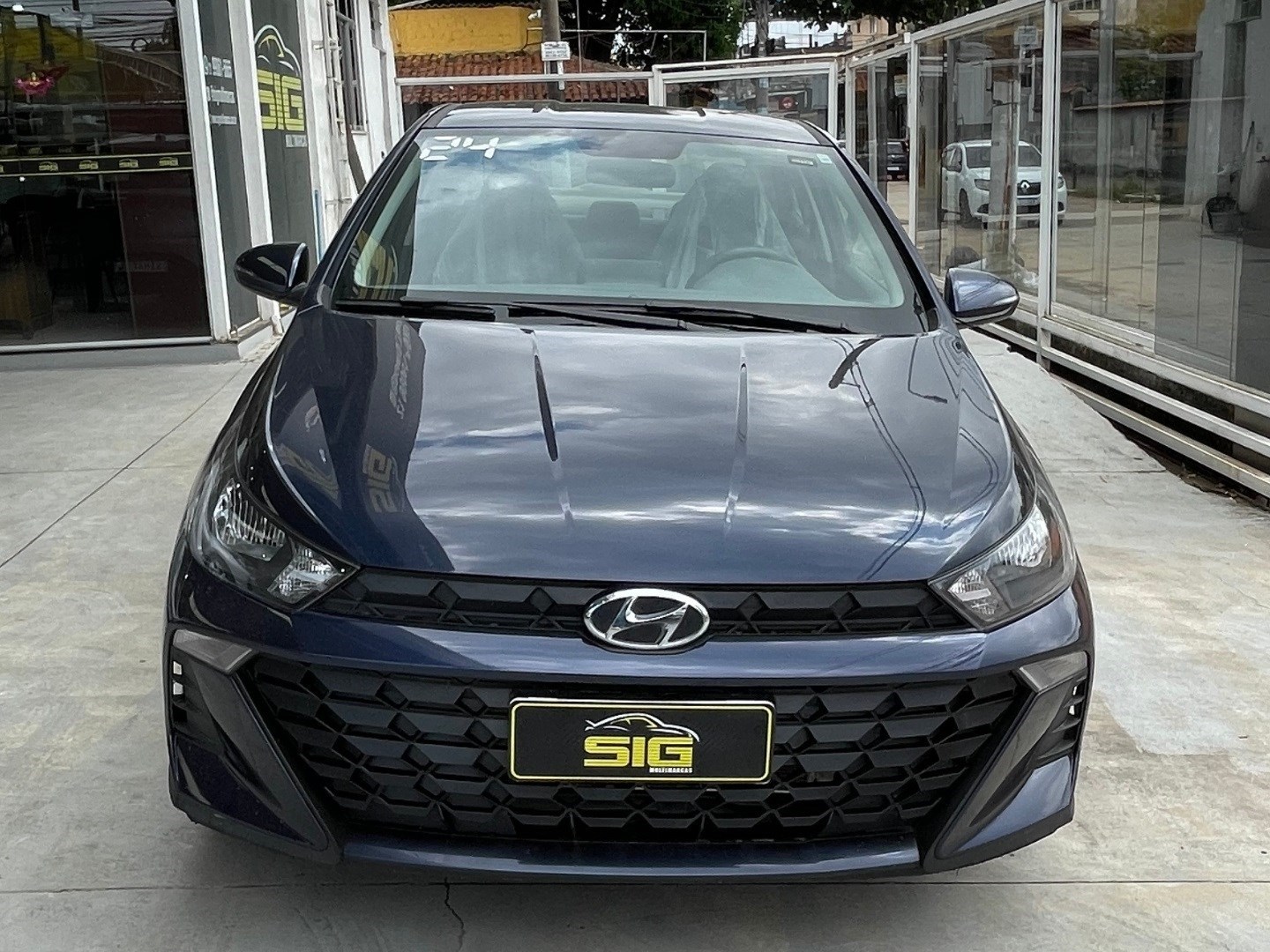 HYUNDAI HB20S 1.0 12V FLEX COMFORT PLUS MANUAL 2024 Azul - Miniatura 2 - SIG Multimarcas