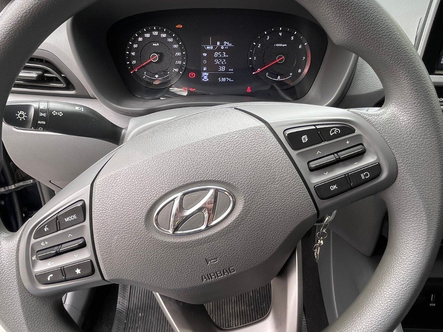 HYUNDAI HB20S 1.0 12V FLEX COMFORT PLUS MANUAL 2024 Azul - Miniatura 8 - SIG Multimarcas