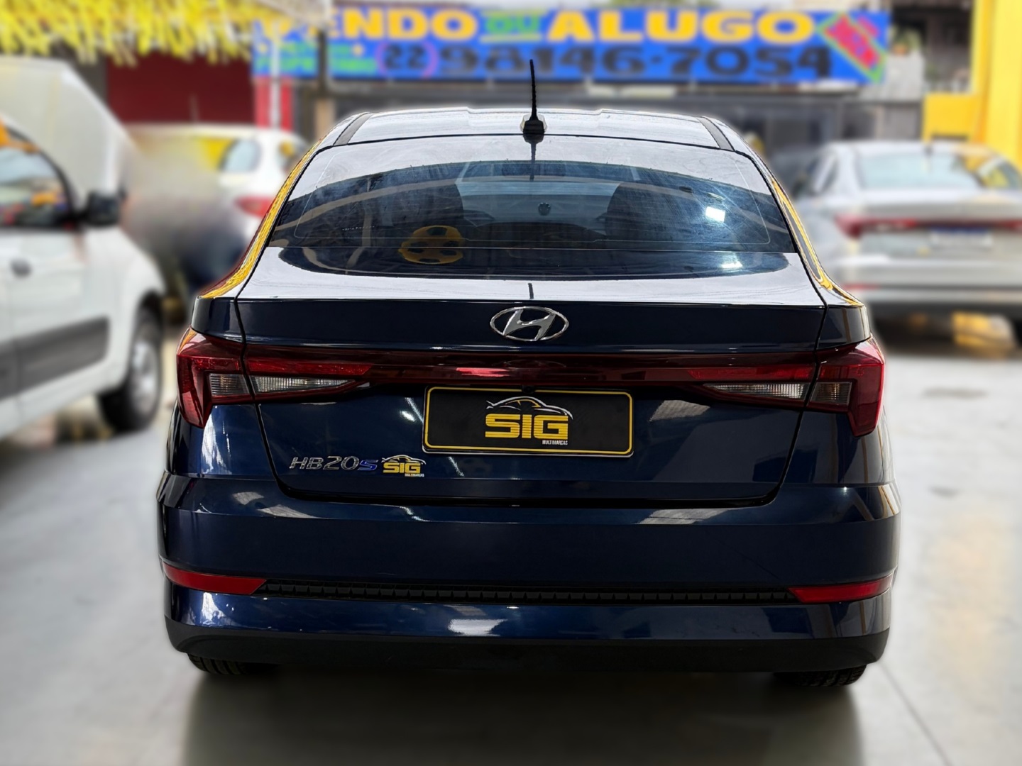 HYUNDAI HB20S 1.0 12V FLEX COMFORT PLUS MANUAL 2025 Azul seminovo à venda em Duque de Caxias - Miniatura Detalhe - SIG Multimarcas