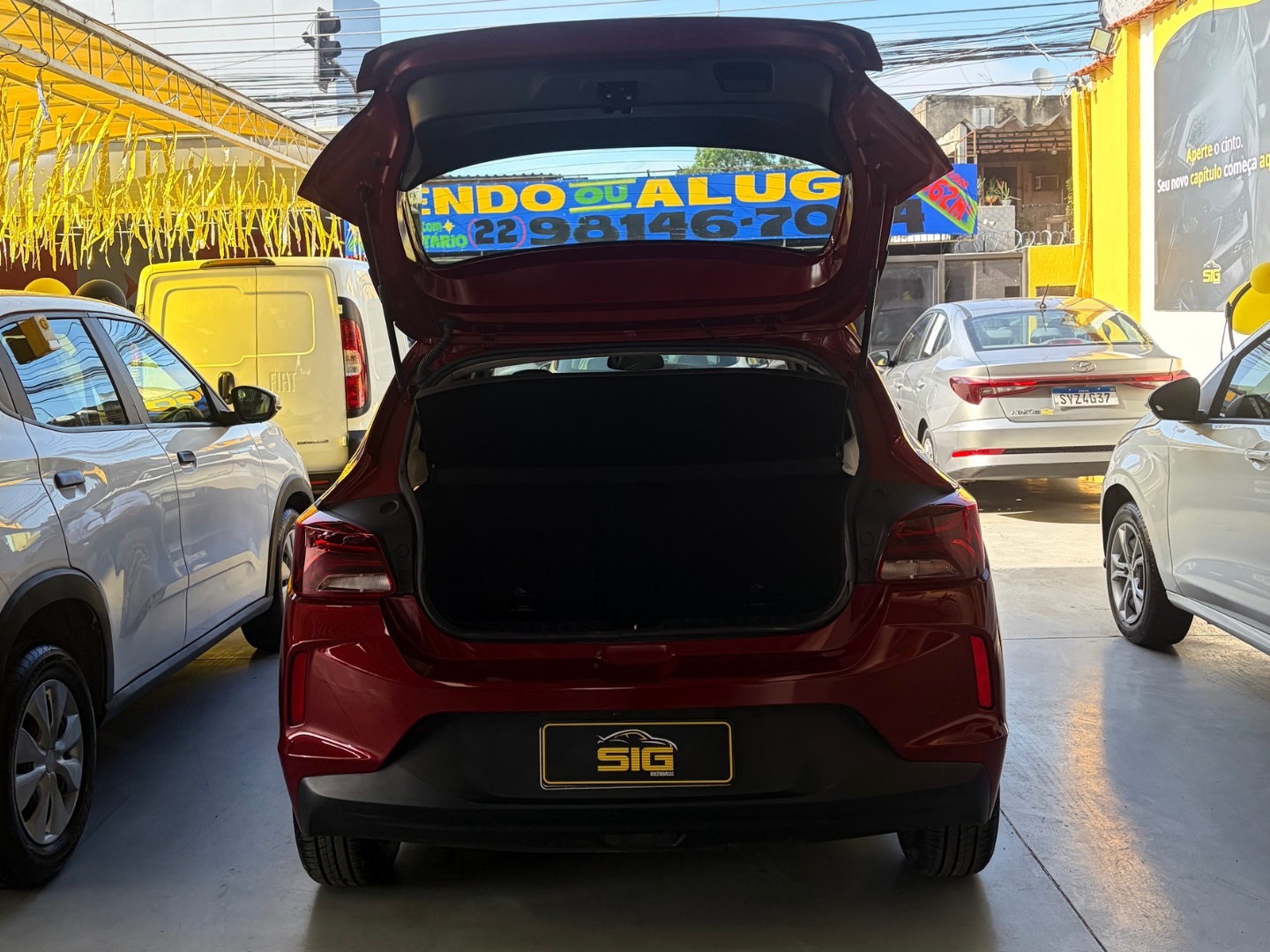 CHEVROLET ONIX 1.0 FLEX LT MANUAL 2025 Vermelho seminovo à venda em Duque de Caxias - Miniatura Vista 7 - SIG Multimarcas