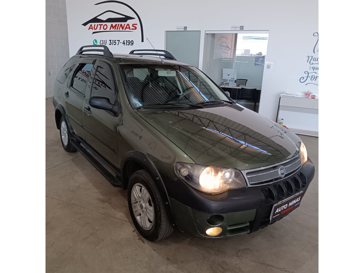FIAT PALIO 1.8 MPI ADVENTURE WEEKEND 8V FLEX 4P MANUAL