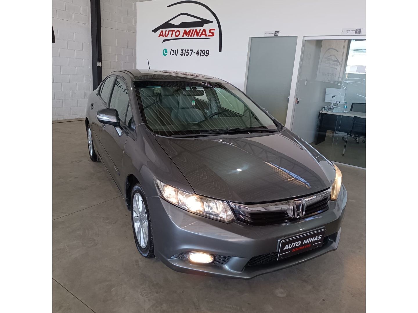HONDA CIVIC 2.0 LXR 16V FLEX 4P AUTOMÁTICO