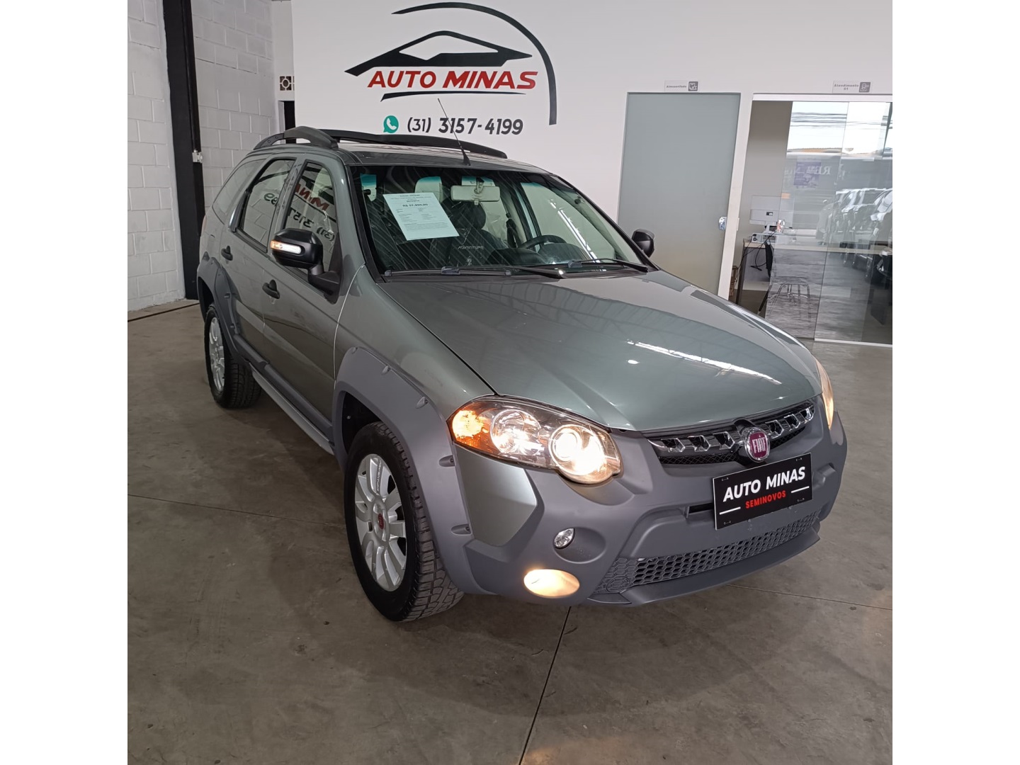 FIAT PALIO 1.8 MPI ADVENTURE WEEKEND 16V FLEX 4P MANUAL