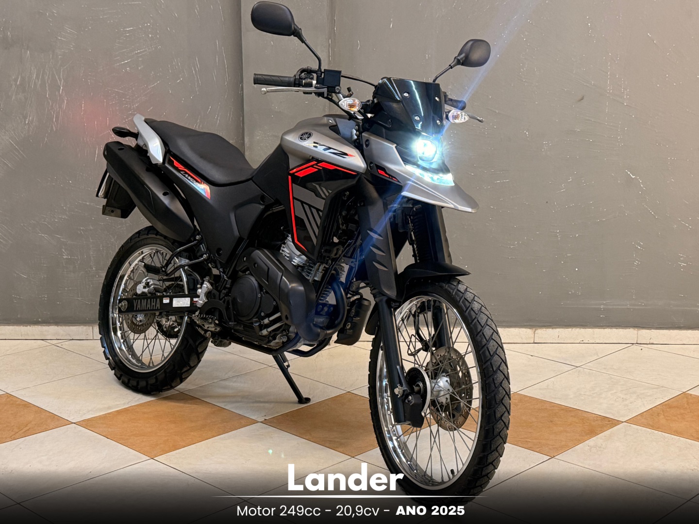 YAMAHA XTZ 250 LANDER CONNECTED