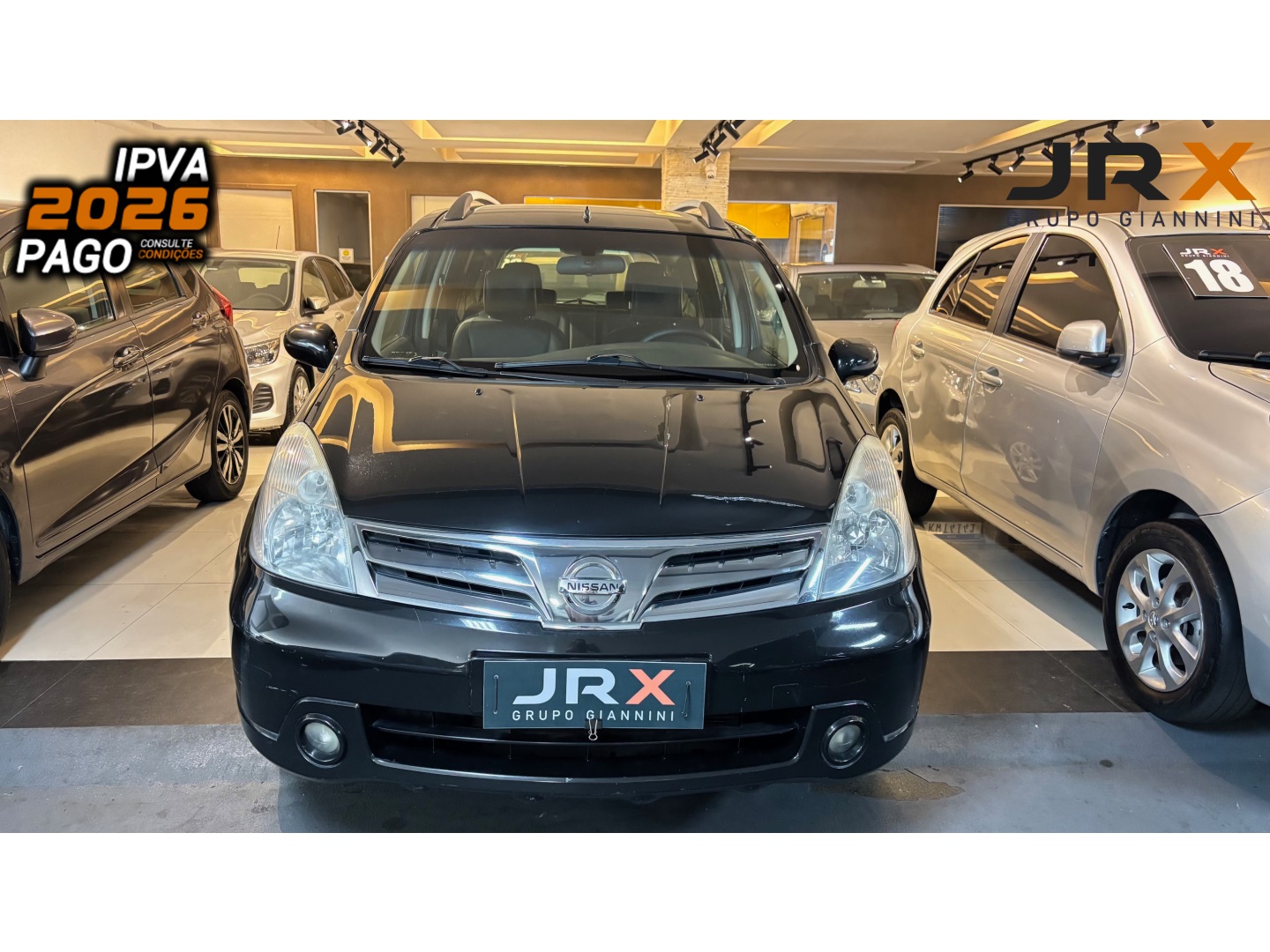 NISSAN GRAND LIVINA 1.8 SL 16V FLEX 4P AUTOMÁTICO